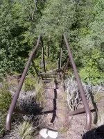 Ligne Maginot - FALKENBERG - (Observatoire d'artillerie) - Vue de la deuxième échelle
