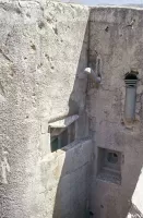 Ligne Maginot - SAINT OURS BAS (SOB) - (Ouvrage d'infanterie) - Détail sur le créneau de mortier de 50 et le créneau FM de défense du fossé