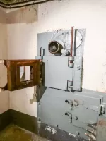 Ligne Maginot - SAINT OURS BAS (SOB) - (Ouvrage d'infanterie) - Créneau pour mortier de 50mm
