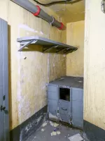 Ligne Maginot - SAINT OURS BAS (SOB) - (Ouvrage d'infanterie) -  La cuisine : réserve à charbon