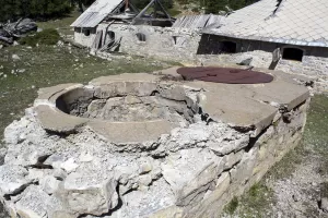 Ligne Maginot - LA LAUZETTE CENTRE (3° BIE / 154° RAP) - (Position d'artillerie préparée) - La citerne de récupération des eaux de pluie