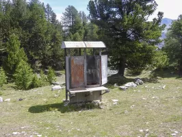 Ligne Maginot - LA LAUZETTE CENTRE (3° BIE / 154° RAP) - (Position d'artillerie préparée) - Les édicules Goux.