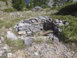 Ligne Maginot - LA LAUZETTE CENTRE (3° BIE / 154° RAP) - (Position d'artillerie préparée) - La cuve de l'observatoire.