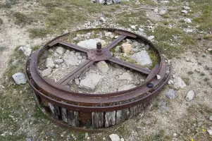 Ligne Maginot - LA LAUZETTE CRêTE (3° BIE / 154° RAP) - (Position d'artillerie préparée) - La 2° plateforme