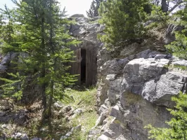 Ligne Maginot - LA LAUZETTE SUD (3° BIE / 154° RAP) - (Position d'artillerie préparée) - Le magasin à munitions.