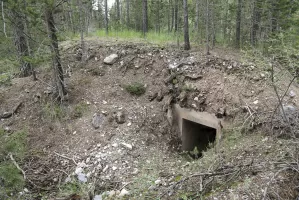 Ligne Maginot - LA PINATELLE SUD - (Abri) - Vue générale de l'abri