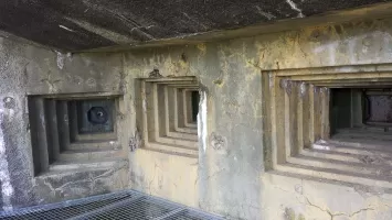 Ligne Maginot - BOIS DU FOUR - A5 - (Ouvrage d'infanterie) - Chambre de tir Ouest