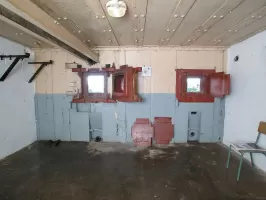 Ligne Maginot - BOIS DU FOUR - A5 - (Ouvrage d'infanterie) - Chambre de tir Ouest 
Trémies pour jumelage Reibel à droite et pour jumelage ou canon de 47 antichar à gauche