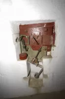 Ligne Maginot - BOIS DU FOUR - A5 - (Ouvrage d'infanterie) - Chambre de tir Ouest 
Embrasures de caponnière FM