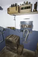 Ligne Maginot - BOIS DU FOUR - A5 - (Ouvrage d'infanterie) - Chambre de tir centrale
Caponnière FM et goulotte lance-grenades