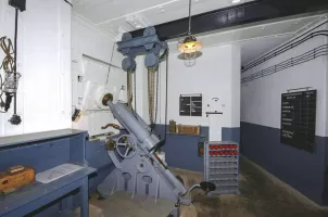 Ligne Maginot - BOIS DU FOUR - A5 - (Ouvrage d'infanterie) - Chambre de tir mortier Est