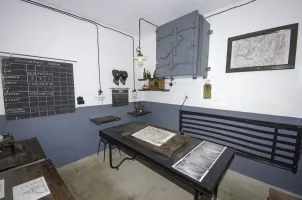 Ligne Maginot - BOIS DU FOUR - A5 - (Ouvrage d'infanterie) - PC de tir mortiers de 81