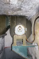 Ligne Maginot - SAINT OURS HAUT (SOH) - (Ouvrage d'artillerie) - Bloc 1
Etage inférieur. 
Ventilateur