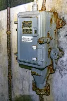 Ligne Maginot - SAINT OURS HAUT (SOH) - (Ouvrage d'artillerie) - Bloc 1
Etage inférieur. 
Local ventilateur