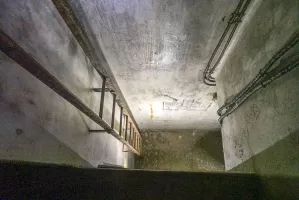 Ligne Maginot - SAINT OURS HAUT (SOH) - (Ouvrage d'artillerie) - Bloc 1
Puits d'accès à la cloche LG et de la caponnière