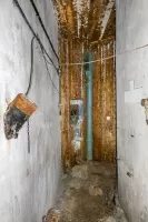 Ligne Maginot - SAINT OURS HAUT (SOH) - (Ouvrage d'artillerie) - Bloc 1
Couloir vers la caponnière (au fond)