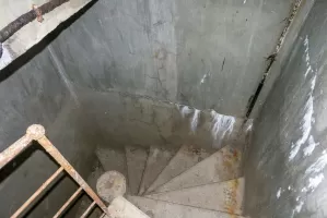 Ligne Maginot - SAINT OURS HAUT (SOH) - (Ouvrage d'artillerie) - Bloc 3
Sommet de la cage d'escalier