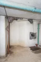 Ligne Maginot - SAINT OURS HAUT (SOH) - (Ouvrage d'artillerie) - Bloc 2
Etage inférieur
Le monte-munitions