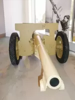 Ligne Maginot - Canon de 75 mle 1897 (75/97) - Version avec pneumatiques
Musée de l'artillerie de Draguignan