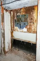 Ligne Maginot - SAINT OURS HAUT (SOH) - (Ouvrage d'artillerie) - Bloc 5
Etage supérieur
Créneau FM couvrant la chambre de tir des mortiers de 81