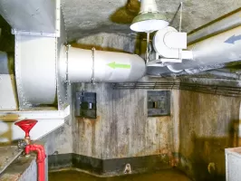 Ligne Maginot - SAINT OURS HAUT (SOH) - (Ouvrage d'artillerie) - Défense intérieure côté cuisine