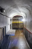 Ligne Maginot - SAINT OURS HAUT (SOH) - (Ouvrage d'artillerie) - Casernement
Galerie avec les tables rabattables