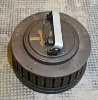 Ligne Maginot - Chargeur pour mitrailleuse Reibel MAC 31 - Chargeur de 149 cartouches de 7,5 pour mitrailleuse. Ce modèle est un modèle fabriqué après-guerre (poignée aluminium)