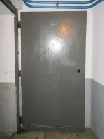 Ligne Maginot - FRESSINEA (FA) - (Ouvrage d'infanterie) - Porte métallique pour locaux intérieurs fabriquée par la maison Giordan, visible dans beaucoup d'ouvrages du SFAM.