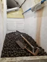 Ligne Maginot - FRESSINEA (FA) - (Ouvrage d'infanterie) - La réserve à charbon pour la cuisinière