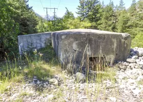 Ligne Maginot - LA VACHETTE - (Blockhaus pour canon) - 