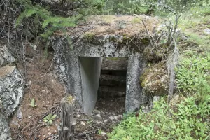Ligne Maginot - LE CHATEAU - COTE 1655 SUD - (Cuve pour arme d'infanterie) - 