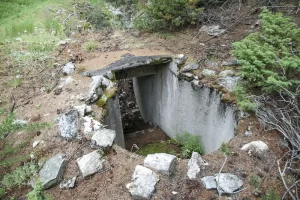 Ligne Maginot - LE CHATEAU - COTE 1655 SUD - (Cuve pour arme d'infanterie) - 