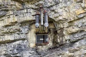 Ligne Maginot - LES AITTES - (Ouvrage d'infanterie) - Bloc 1
Gros plan des cheminées