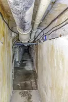 Ligne Maginot - LES AITTES - (Ouvrage d'infanterie) - Galerie principale juste aprés l'entrée