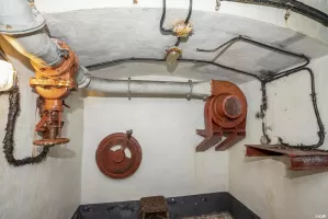 Ligne Maginot - LES AITTES - (Ouvrage d'infanterie) - Bloc 3
Ventilation en bas du bloc