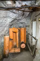 Ligne Maginot - LES AITTES - (Ouvrage d'infanterie) - Amorce de la galerie de la deuxième sortie