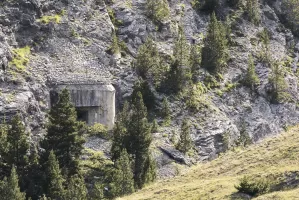 Ligne Maginot - LES AITTES - (Ouvrage d'infanterie) - Bloc 4