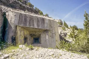 Ligne Maginot - LES AITTES - (Ouvrage d'infanterie) - Bloc 4