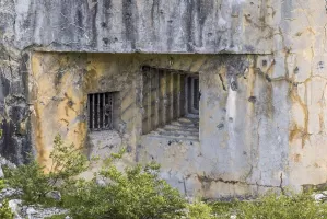 Ligne Maginot - LES AITTES - (Ouvrage d'infanterie) - Bloc 4