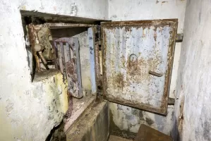 Ligne Maginot - LES AITTES - (Ouvrage d'infanterie) - Bloc 4 
Sortie de secours