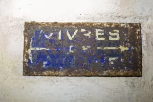 Ligne Maginot - LES AITTES - (Ouvrage d'infanterie) - Réserve de vivres