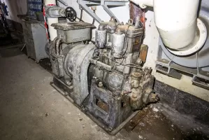 Ligne Maginot - LES AITTES - (Ouvrage d'infanterie) - Usine
Moteur CLM