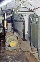 Ligne Maginot - LES AITTES - (Ouvrage d'infanterie) - L'usine électrique 
Groupe électrogène à moteur CLM 208
