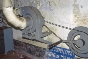 Ligne Maginot - LES AITTES - (Ouvrage d'infanterie) - La ventilation

