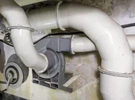 Ligne Maginot - LES AITTES - (Ouvrage d'infanterie) - Ventilation manuelle