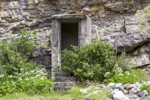 Ligne Maginot - LES AITTES - (Ouvrage d'infanterie) - Bloc 1
Latrines extérieures près de l'entrée