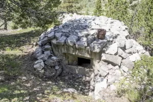 Ligne Maginot - LES AITTES 4 - (Blockhaus pour arme infanterie) - 