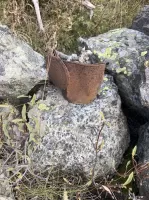 Ligne Maginot - LES AITTES INFéRIEUR 1 - (Blockhaus pour arme infanterie) - De nombreuses boites de conserves jalonnent les lieux