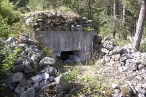 Ligne Maginot - LES SAGNES - (Blockhaus pour canon) - 