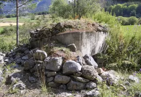 Ligne Maginot - LES SAGNES - (Blockhaus pour canon) - 